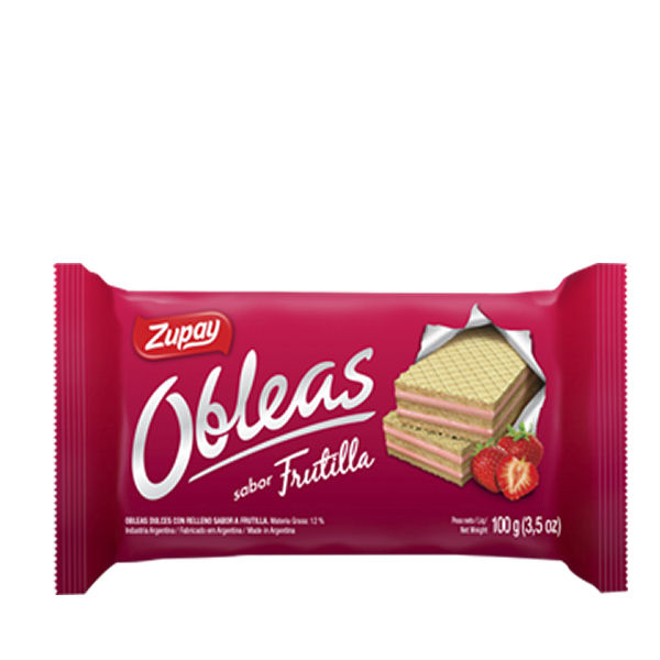 OBLEA ZUPAY FRUTILLA
